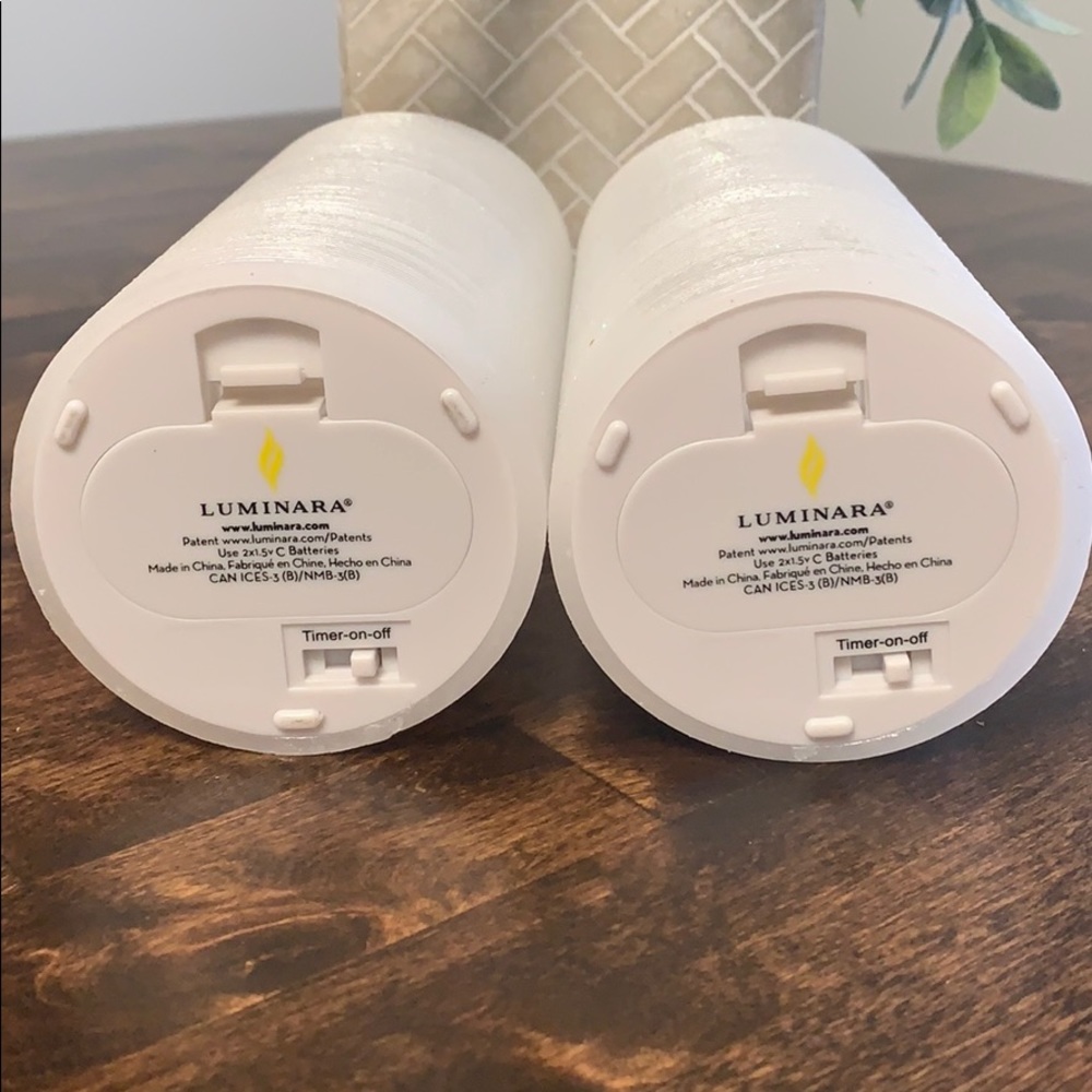 Set of Perfectly Imperfect Luminara Candles - Picture 3 of 8